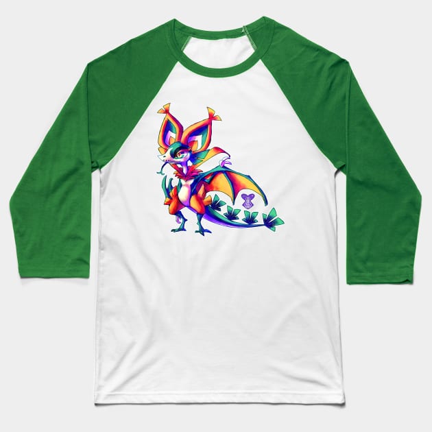 quetzal Baseball T-Shirt by BeatBawksStudio